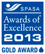 SPASA Award of Exellence Gold 2013